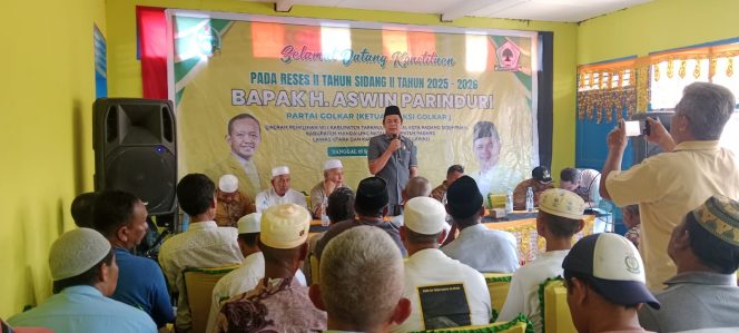 
					Jemput Aspirasi, Reses Aswin Parinduri Dapat Sambutan Antusias Warga Kayu