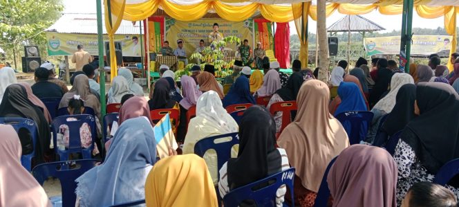 
					Ratusan Warga Rumbio, Torbanua Raja dan Sukaramai Sambut Reses Aswin Parinduri