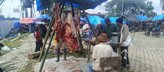 
					Sehari Menjelang Ramadhan, Harga Daging di Pasar Baru Panyabungan Rp.170 Ribu