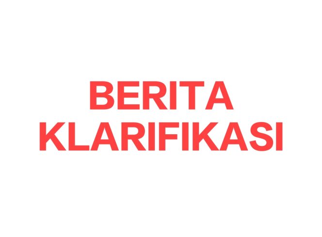 
					Berita Klarifikasi