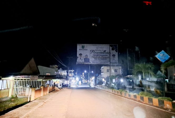 
					Kotanopan Gelap Gulita, Kadis Perhubungan Akan Tindaklanjuti