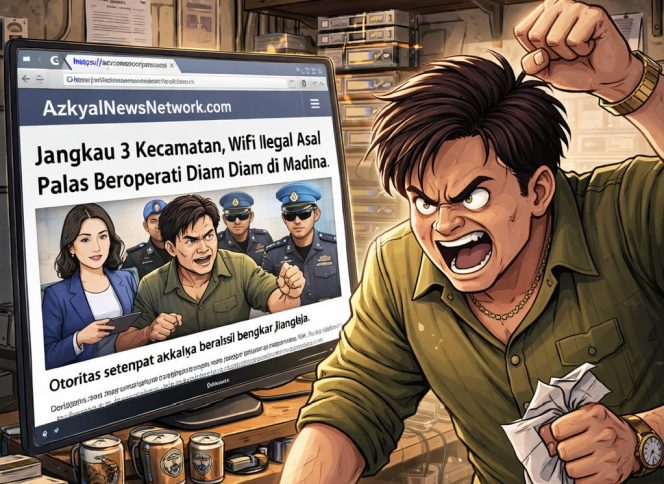 
					Pengusaha Wifi Ilegal Mengamuk, Sebut Redaksi Media “Anjing”