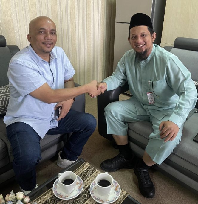 
					PEJABAT DISDIK PEKANBARU TERIMA KUNJUNGAN DANKOTI MPC PP PEKANBARU