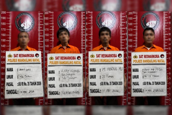 
					4 Mafia Narkoba Berhasil Ditangkap Polsek Siabu