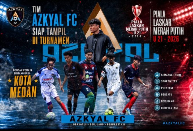 
					Azkyal Fc Siap Tempur di Turnamen Futsal Piala Laskar Merah Putih U-21 Madina