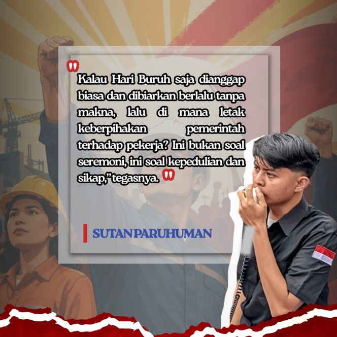 
					Generasi Muda GRIB Jaya Madina Kritik Keras Pemkab, Hari Buruh 2026 Nyaris Tanpa Makna