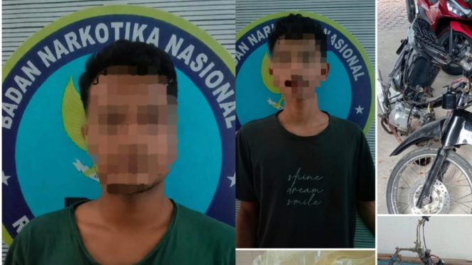 
					BNNK Madina Tangkap Dua Pria Pemilik Sabu dan Ganja di Kebun Karet Saba Purba