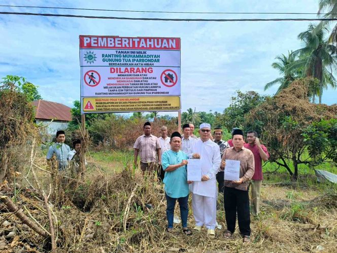 
					Muhammadiyah Iparbondar Minta Penguasa Lahan Hibah Kembalikan Aset untuk Kepentingan Umat