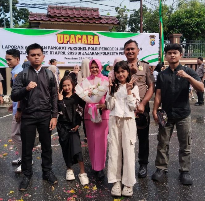 
					Ketua DPW GMPK Riau Ucapkan Selamat Atas Kenaikan Pangkat Putra Adin Mardeka Menjadi AKP