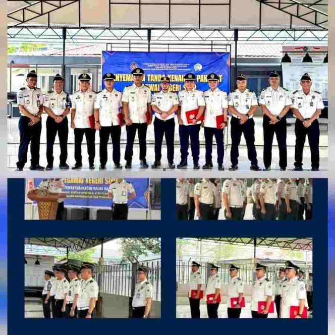 
					Lima Pegawai Lapas Bangkinang Naik Pangkat, Kalapas: Terus Bertumbuh dan Berikan yang Terbaik!